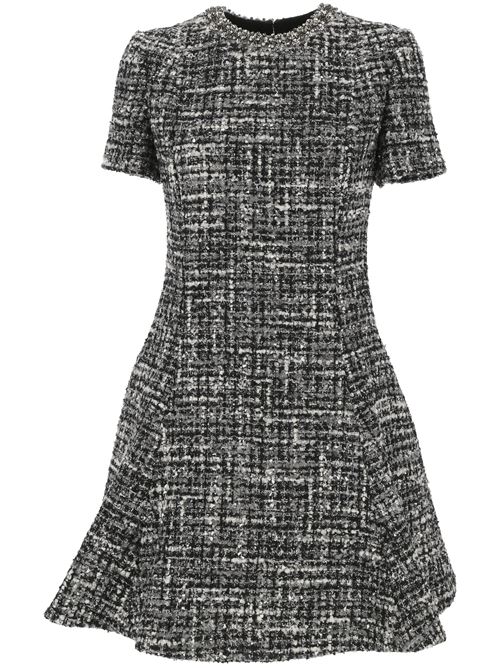 Tweed crystal embellishment dress Valentino PAP | 5B3VA4G78SFHQ9